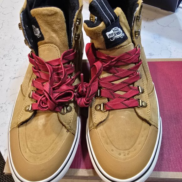 VANS Sk8-Hi DR MTE-2 Waterproof Hiking Boots TAN SIZE 8 MENS WOMENS 9.5 NEW - Picture 7 of 13